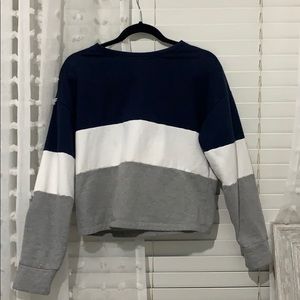 stripped sweater
